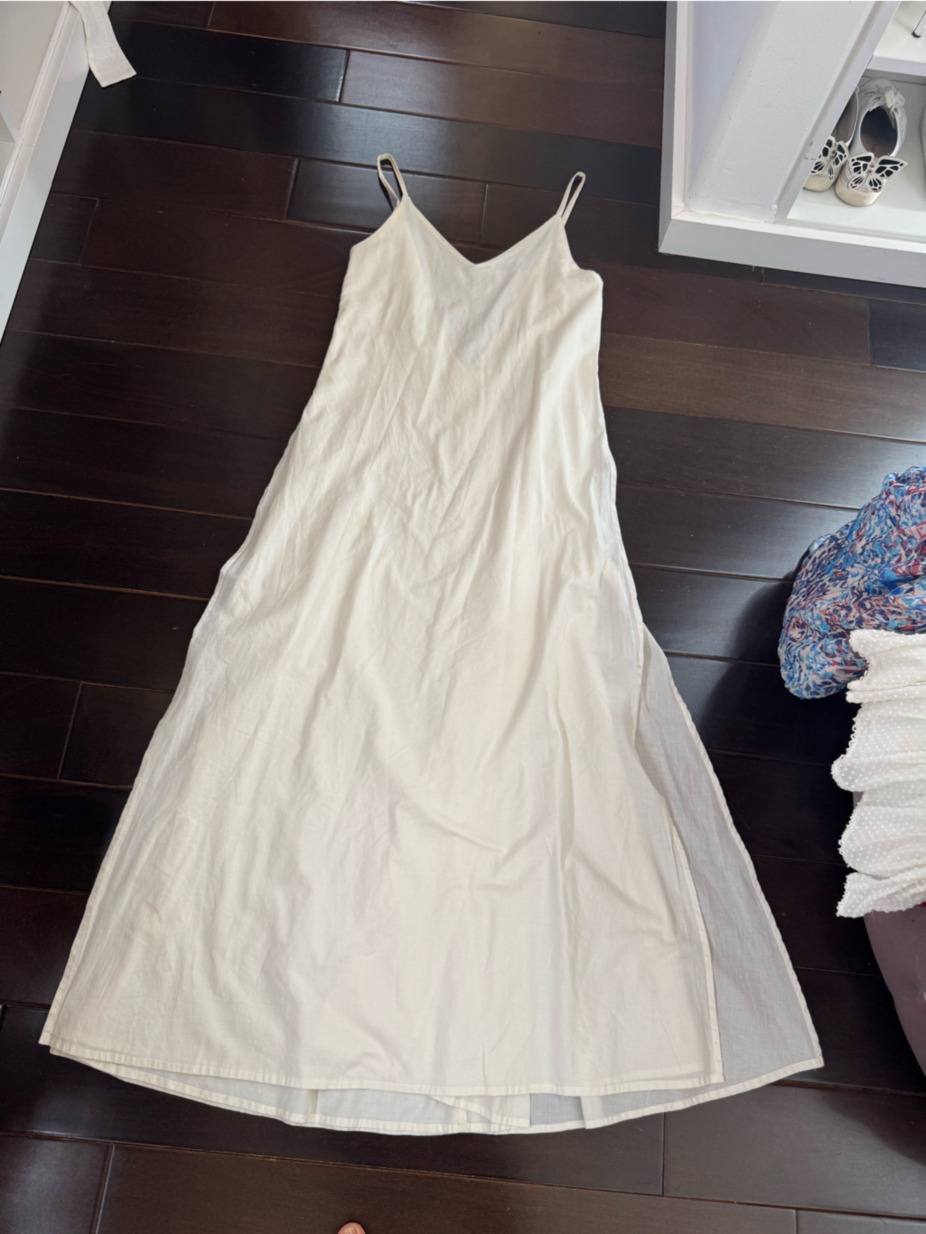 Women’s Pima Cotton Aya Secret Bali Cream A-Line Skirt